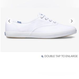 Keds Original Champion Sneakers - White Canvas - Ortholite